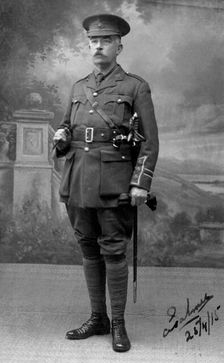 Captain Palmer, officer in command, Dover, 1915