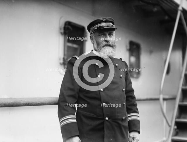 Captain Poncelet of SS France, between c1910 and c1915. Creator: Bain News Service.
