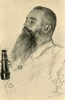 Captain Protet of the steamship Godavery 1898. Creator: Christian Wilhelm Allers