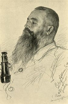 Captain Protet of the steamship Godavery 1898. Creator: Christian Wilhelm Allers