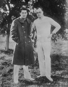 Captain R. Norris Williams, Captain Watson M. Washburn, between c1915 and c1920. Creator: Bain News Service