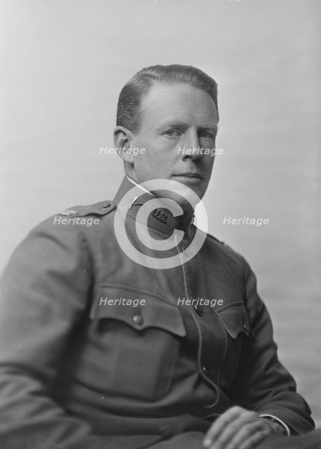 Captain Rainsforth, portrait photograph, 1918 Oct. 21. Creator: Arnold Genthe.