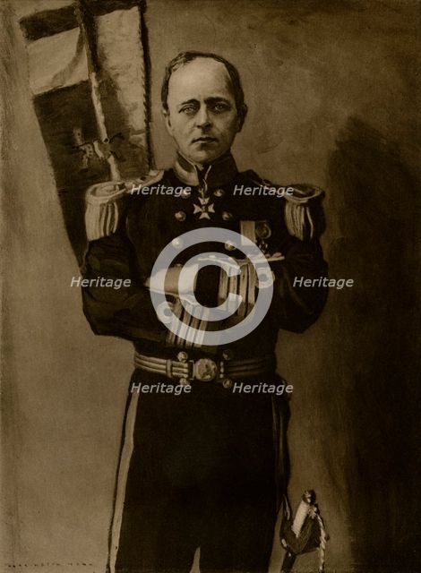 'Captain Robert F. Scott, R.N., C.V.O.', c1900-1910, (1913). Creator: Emery Walker.