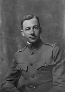 Captain S.A. Storer, portrait photograph, 1918 May 11. Creator: Arnold Genthe