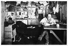 Captain Scott Writing Up His Journal c1911, (1928). Creator: Herbert Ponting