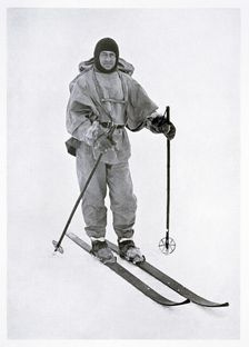 Captain Scott, British polar explorer, in the Antarctic, 1911. Artist: Herbert Ponting