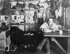 Captain Scott, British polar explorer, in the Antarctic, 1911. Creator: Herbert Ponting