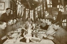 Captain Scott's Last Birthday Dinner 6 Jun 1911, (1913). Artist: Herbert Ponting