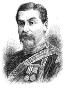 Captain Sartorius, of the Ashantee Expedition, 1874. Creator: Unknown