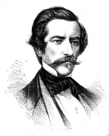 Captain Semmes, of the Confederate States sloop-of-war Alabama ("290"), 1862. Creator: Unknown