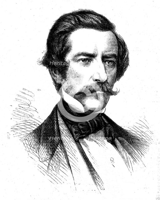Captain Semmes, of the Confederate States' sloop-of-war Alabama ("290"), 1862. Creator: Unknown.