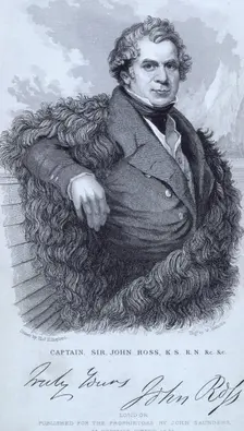 Captain, Sir John Ross, KS, RN, Scottish naval officer and polar explorer, 1835. Creator: William Walton