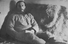 Captain Sverdrup in his Cabin 1895, (1897)