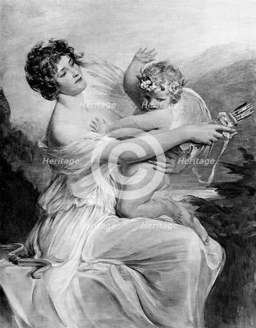 'Captive Cupid', 1899. Artist: Unknown