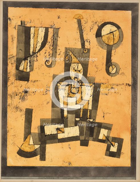 Captive Pierrot, 1923. Creator: Paul Klee.