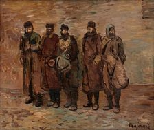 Captives, 1944-1945. Creator: Cyprian Majernik