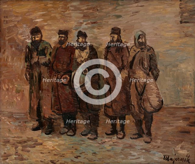 Captives, 1944-1945. Creator: Cyprian Majernik.