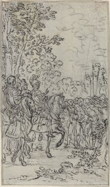 Captives before a Commander. Creator: Hubert Francois Gravelot