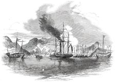 Capture and Destruction of Thirteen Piratical Chinese Junks..., 1850. Creator: Unknown