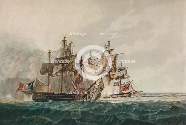 'Capture of the 'Furieuse'', c1810. Artist: George Webster.