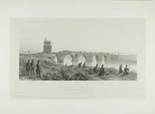 Capture of the Molle Bridge, 1854. Creator: Auguste Raffet