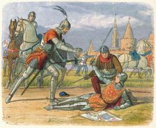 Capture of the Maid 1430 (18640. Artist: James William Edmund Doyle