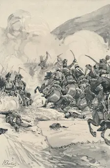 Capture of the Pass of Tarvis 1797, (1896). Artist: E.G.H. Del'Orme