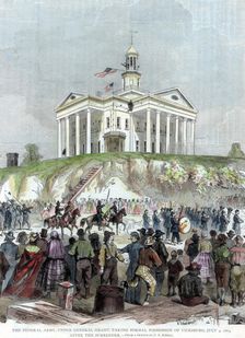 Capture of Vicksburg, Mississippi, by the Union army, American Civil War, 4 July 1863