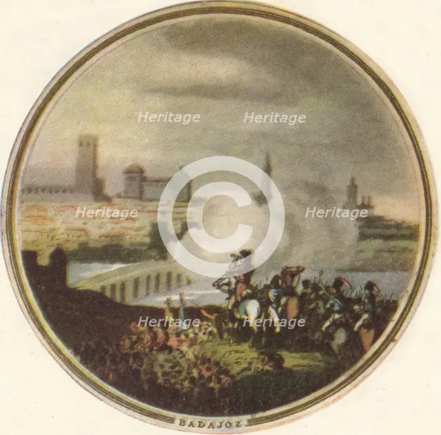 'Capture of Badajoz', 1815, (1910). Artist: Edward Orme.
