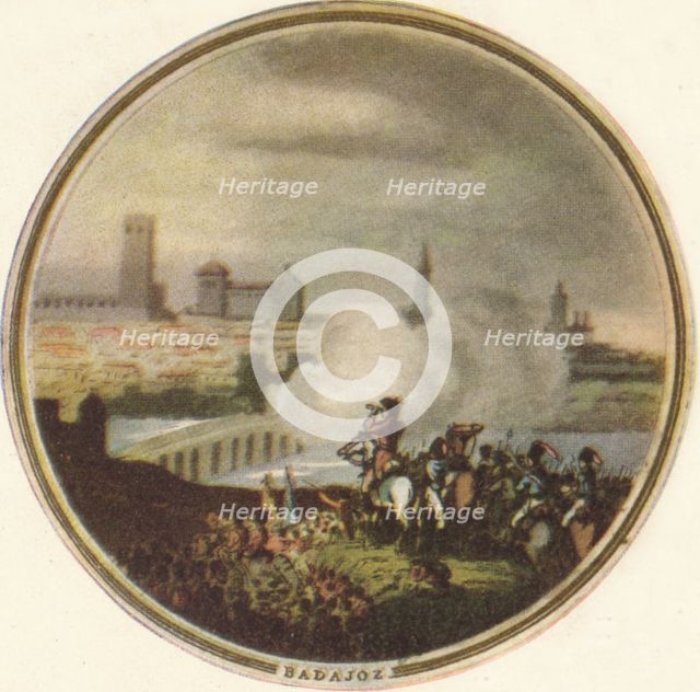 'Capture of Badajoz', 1815, (1910). Artist: Edward Orme.