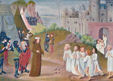 Capture of Calais (Lambeth Palace Library), 14th century, (1903)