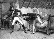 Capture of Manuel de Godoy, Duke of Alcudia, Spanish statesman, 1808