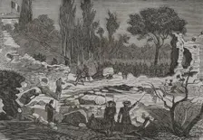 Capture of Rome, Unification of Italy, 1871. Creator: Unknown