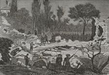 Capture of Rome, Unification of Italy, 1871. Creator: Unknown