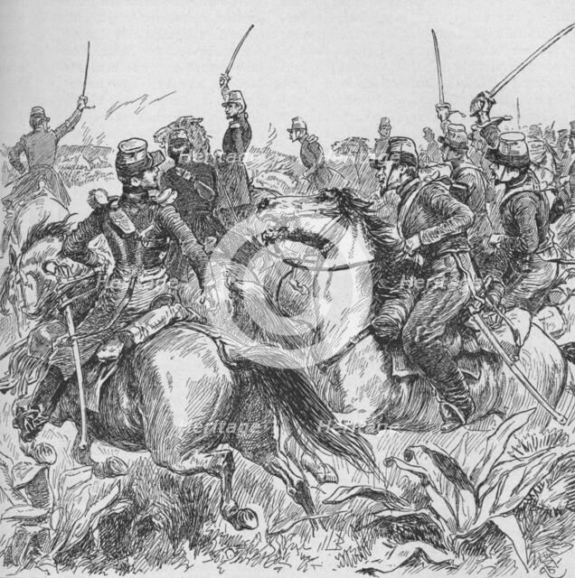 Captured By A Bold Stroke Abd-El-Kadr's Smalah', 1902. Artist: Gordon Frederick Browne.