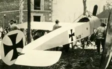 Captured German Fokker plane, First World War, 1915-1916, (c1920). Creator: Unknown