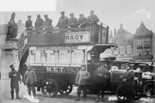 Captured English autobus used by Germans in Belg. [i.e., Belgium], between 1914 and c1915. Creator: Bain News Service