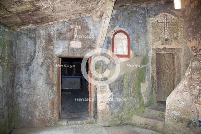 Capuchos Convent, Sintra, Portugal, 2009. Creator: Samuel Magal.