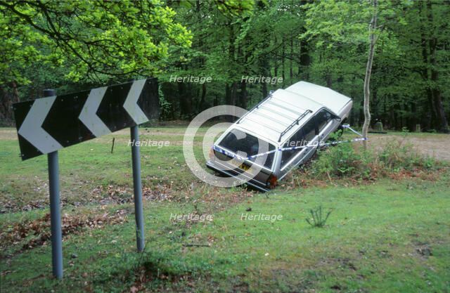 Car Accident. Artist: Unknown.