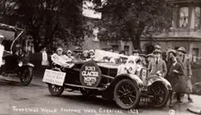 Car advertising Fox's Glacier Mints, Carnival, Kent, 1923
