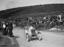 Car competing in the Caerphilly Hillclimb, Wales, c1920s. Artist: Bill Brunell