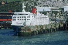 Car ferry At Dover