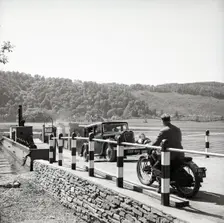 Car ferry, Lake Windermere, Lake District, c1955. Creator: Arthur Charles Kirby Ware