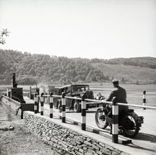 Car ferry, Lake Windermere, Lake District, c1955. Creator: Arthur Charles Kirby Ware