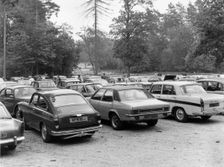 Car Park at Beaulieu, 1970's. Creator: Unknown