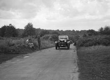 Car taking part in a First Aid Nursing Yeomanry trial or rally, 1931. Artist: Bill Brunell