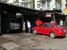 Car wash in West Bengal, India 2019. Creator: Unknown