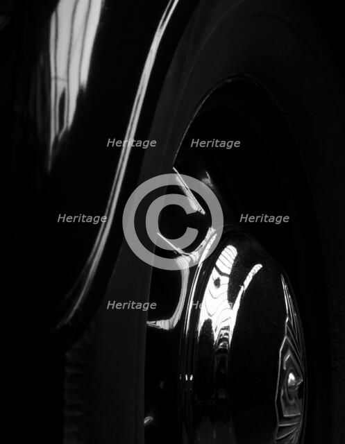 Car wheel, c1980-c2017. Artist: Historic England Staff Photographer.