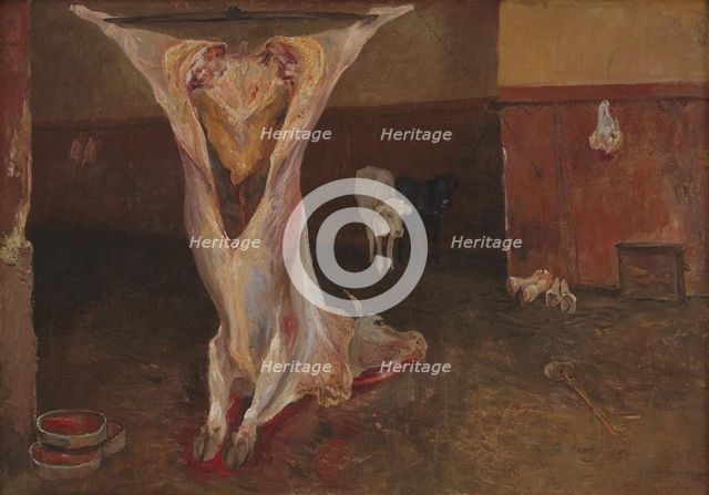 Carcase of an Ox. Rome, 1883-1884. Creator: Theodor Esbern Philipsen.