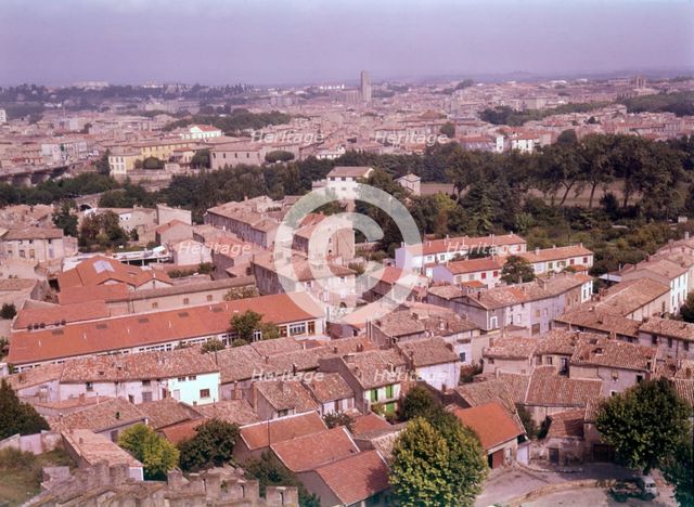 Carcassonne, France, c1955. Creator: Arthur Charles Kirby Ware.
